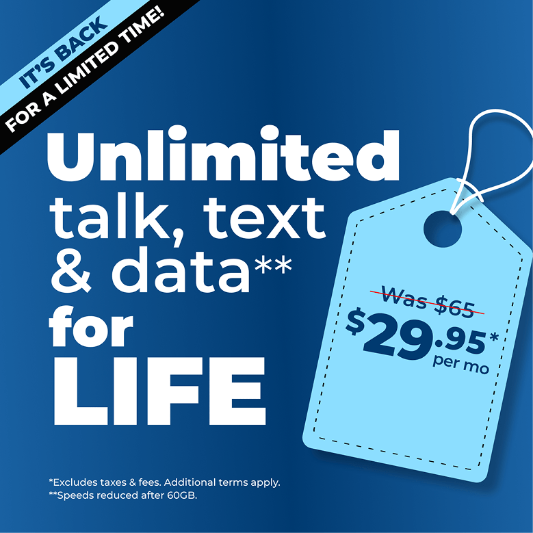 Unlimited Data. Unbelievable Price.